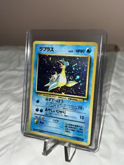 Pokemon Japanese Lapras Holo No.131 Base Set Vintage WOTC 1996 Rare - Image 1