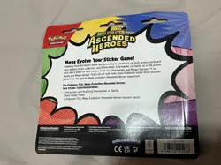 LOT OF 2 Pokemon TCG Ascended Heroes Tech Sticker Collection 3 Pack Blister - Image 3