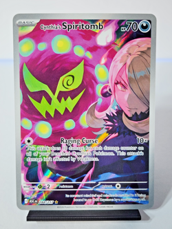 Pokemon Cynthia's Spiritomb Ascended Heroes 244/217 Illustration Rare - Image 1