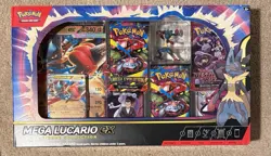 Pokemon TCG: Mega Lucario ex Premium Figure Collection Box - Factory Sealed - Image 1