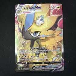 Pokemon Zeraora VMAX GG42/GG70 Crown Zenith: Galarian Gallery Ultra Rare Holo - Image 1
