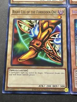 Exodia Full 5 Piece Set | LDK2 + Exodia, The Legendary Defender | YuGiOh! - Image 3