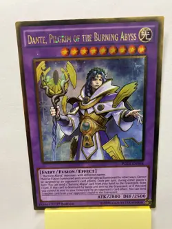 Dante, Pilgrim of the Burning Abyss Gold Rare PGL3-EN058 (Near Mint 1st Edition) - Image 1