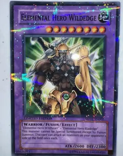 Yugioh! Elemental Hero Wildedge - MF02-EN002 - Parallel Rare - Limited Edition - Image 1