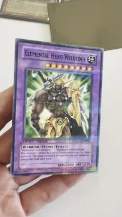 Yugioh! Elemental Hero Wildedge - MF02-EN002 - Parallel Rare - Limited Edition - Image 2