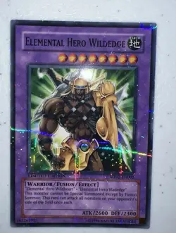 Yugioh! Elemental Hero Wildedge - MF02-EN002 - Parallel Rare - Limited Edition - Image 4