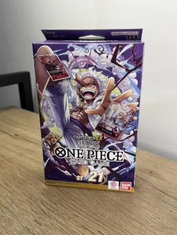 ONE PIECE TCG: GEAR5 STARTER DECK EX 21 (ST-21) FACTORY SEALED ENGLISH - Image 1