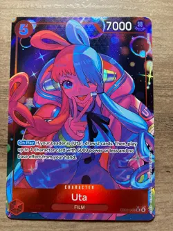 Uta (Alternate Art) EB03-003 Extra Booster: One Piece Heroines Edition NM - Image 1
