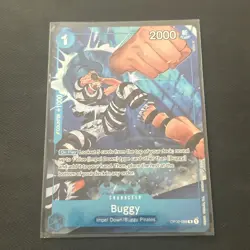 BUGGY - One Piece TCG OP02-058 - ALT ART AA Rare R - Paramount War - Image 1