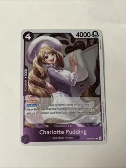 Charlotte Pudding Rare (R) EB03-035 One Piece Heroines Edition English Foil - Image 1