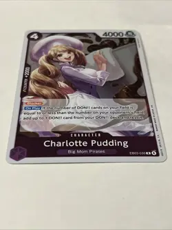 Charlotte Pudding Rare (R) EB03-035 One Piece Heroines Edition English Foil - Image 3