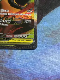 Mega Camerupt ex 156/132 Me01: Mega Evolution Full Art Pokemon Card - Image 4