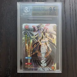 Albedo Overlord | SLAB CARD | ACG Holo Anime Trading Card - Image 1