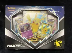 Pokemon Pikachu TCG v Box Pikachu v Card - Image 1