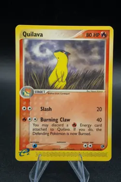 Quilava 51/100 EX Sandstorm Pokemon Card TCG Nintendo e-Series Uncommon - LP ++ - Image 1