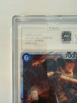 Tag 10 Yamato One Piece Romance Dawn SEC OP01-121 Luffy 2 Card Lot - Image 3