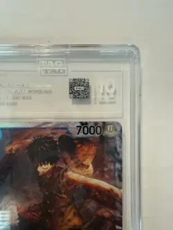 Tag 10 Yamato One Piece Romance Dawn SEC OP01-121 Luffy 2 Card Lot - Image 4