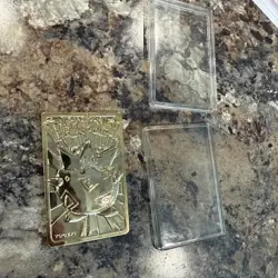 Togepi 1999 Burger King Pokemon Special Edition 23K Gold-Plated Card - Image 1