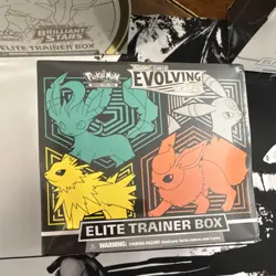 Pokemon Trading Card Game Sword & Shield Evolving Skies Sealed Elite Trainer Bo… - Image 1