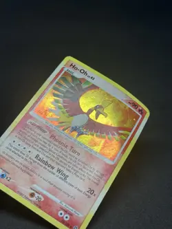 Pokemon TCG Ho-Oh Holo Swirl Rare Card Secret Wonders 10/132 - Image 2