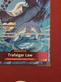 Trafalgar Law (CS 2024 Celebration Pack) P-017 One Piece Promotion Cards Foil - Image 4