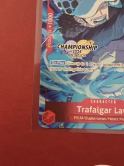 Trafalgar Law (CS 2024 Celebration Pack) P-017 One Piece Promotion Cards Foil - Image 5