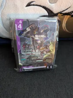 Gundam Card Game Iron Blooded Orphans Urdr Hunt movie promo pack EX base w/ Deck - Image 3