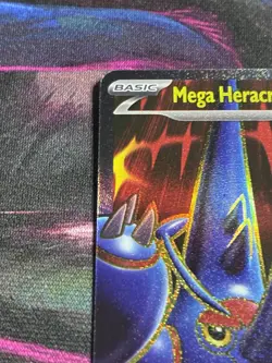 Mega Heracross ex 108/094 Me02: Phantasmal Flames Holo Pokemon Card - Image 2