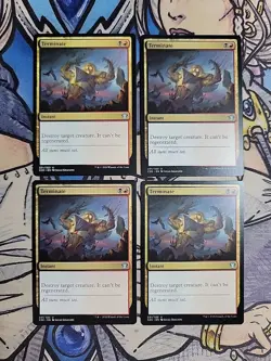 4x Terminate - NM/M Commander 2020 C20 MTG Magic - Image 1