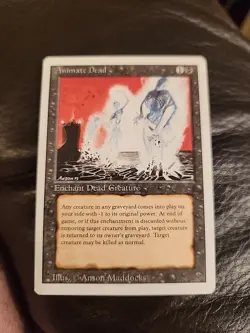 MTG Magic the Gathering - Revised - Animate Dead - Image 1