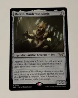 MTG Marvin, Murderous Mimic - Duskmourn: House Of Horror LP - Image 1