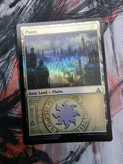 LP - Foil - Plains - Azorius (B01) - 1 - Launch Party & Release Event Promos - Image 1
