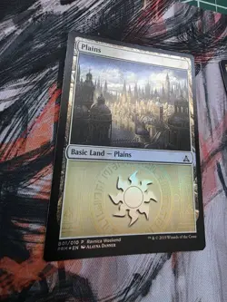 LP - Foil - Plains - Azorius (B01) - 1 - Launch Party & Release Event Promos - Image 2