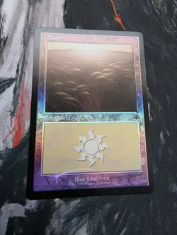 Plains (402) (Retro Frame) #402 (Foil) (NM) Dominaria Remastered DMR Magic MTG - Image 2