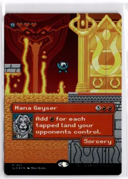 Mana Geyser Foil Secret Lair 1821 LP x1 MTG Magic: the Gathering - Image 1