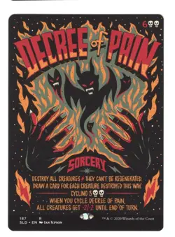 Psychedelic Show - Decree of Pain Magic: Secret Lair Drop Series NM - Image 1