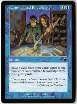 Accumulated Knowledge 26 Common Nemesis NM/LP MTG - Image 1