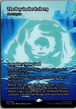 The Boy in the Iceberg- Dark Depths Borderless M Avatar The Last Airbender 56 NM - Image 1