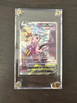 Mew V Pokemon 2021 SWSH Fusion Strike Alternate Full Art 251/264 NM - Image 1