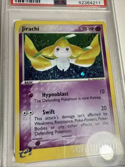Pokemon Jirachi 97/95 Secret Rare Holo Team Magma vs Team Aqua PSA 10 - Image 5