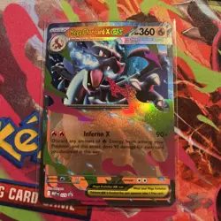 Mega Charizard X Ex Ascended Heroes Black Star Promo Holo Foil #29 Pokemon - Image 1