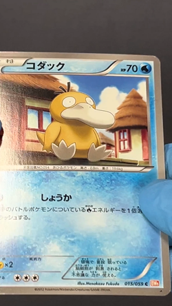 [LP] Psyduck 015/059 BW Pokemon Card TCG Japanese - Image 2