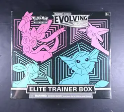 Pokemon Evolving Skies ETB Elite Trainer Box Brand New Factory Sealed! Stain - Image 1