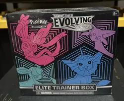 Pokemon TCG Sword & Shield Evolving Skies Elite Trainer Box FACTORY SEALED - Image 1
