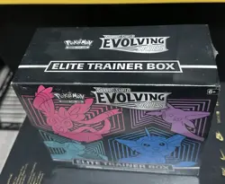 Pokemon TCG Sword & Shield Evolving Skies Elite Trainer Box FACTORY SEALED - Image 2
