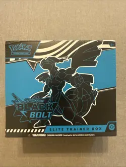 Pokemon TCG Scarlet & Violet Black Bolt Elite Trainer Box ETB Sealed Zekrom - Image 1