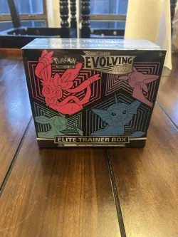 Pokemon TCG: Sword & Shield Evolving Skies Elite Trainer Box ETB Factory Sealed - Image 1