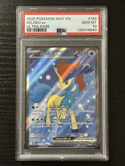 Keldeo ex (PSA 10) - 159/086 - White Flare - Pokemon TCG - Image 1