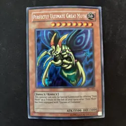 Perfectly Ultimate Great Moth (The Sacred Cards) TSC-001 Yu-Gi-Oh! Video Game - Image 1