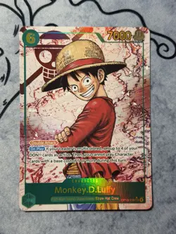 OP13-118 - Monkey.D.Luffy Alt Art SEC - One Piece TCG Carrying On His Will - Image 1